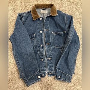 Vintage Polo Ralph Lauren Denim Jacket with Corduroy Collar
